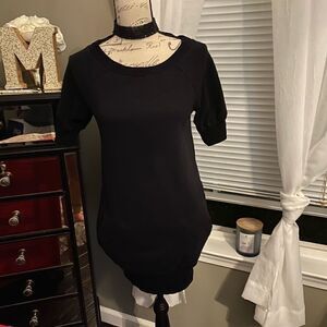 Express black sweater dress 